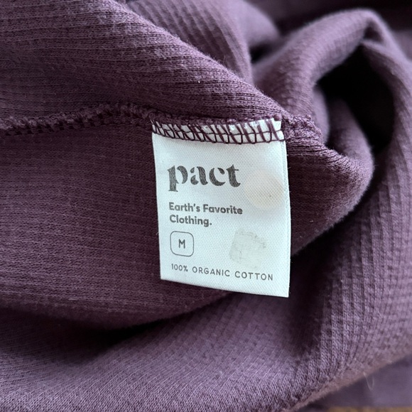 Pact Waffle Knit Wide Leg Pants - Picture 6 of 6